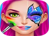 image bg Face Paint Costume Party Girls Salon