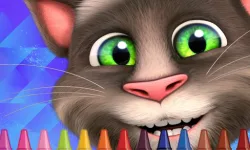 4GameGround - Talking Tom Coloring image