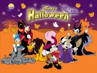 Happy Halloween Disney Jigsaw Puzzle image