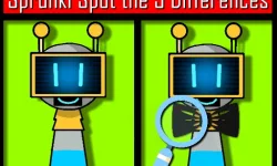 Sprunki Spot the 5 Differences image