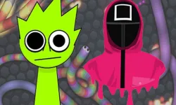 Squid Sprunki Slither Game 2 image