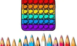 Pop It Coloring Book image