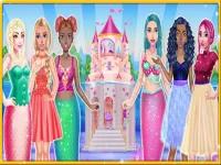 Princess & Mermaid Doll House Decorating image