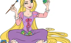 image bg Princess Easter Egg