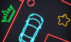 Neon Car Puzzle image