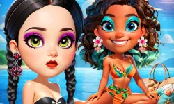 Wave Chic Ocean Fashion Frenzy image