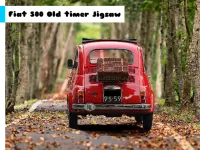 Fiat 500 Old Timer Jigsaw image