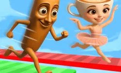Brainrot Bridge Race 3D image