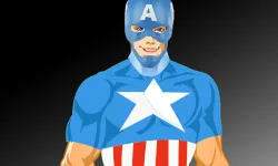 Captain America Dressup image