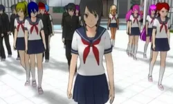 Sakura School Girl Yandere Simulator image
