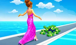 Girl Money Rush Game image