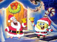 SpongeBob Christmas Jigsaw Puzzle image