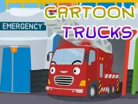 image bg Cartoon Trucks Jigsaw