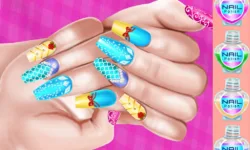 Princess Theme Nail Art DIY image