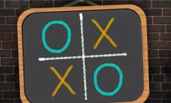 image bg Tic Tac Toe Blackboard