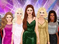 Red Carpet Dress Up Game for Girl image