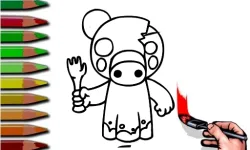 image bg BTS Noob Coloring Book