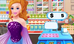 Supermarket Shopping Girls Game image