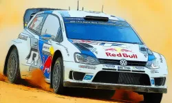 Rally Car Driving Jigsaw image