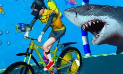 Underwater Bicycle Racing image