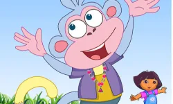 Monkey Boots Dress Up image