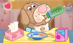 Hippo Baby Care Game image