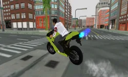 Heavy Bikes City Parking Game 3D image