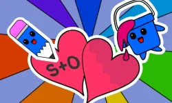 Valentine Coloring Book image