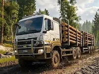image bg Mud Truck Driving
