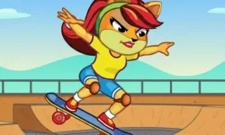 image bg Cat Girl Skater