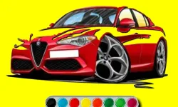 Alfa Romeo Coloring image