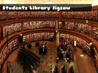 Students Library Jigsaw image