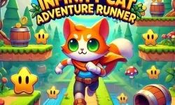 Infinity Cat Adventure Runner image