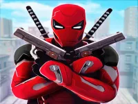 Parkour Superhero Game: City Ninja Robot Street Fi image