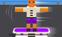 Blocky Skater Rush image