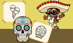 Crazy Mexican Coloring Book image