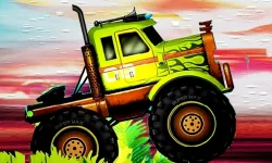 Crazy Monster Trucks Difference image