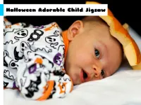 Halloween Adorable Child Jigsaw image