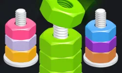 nuts puzzle:color sort image