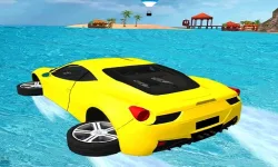 Water Surfing Car Stunts Game 3D image