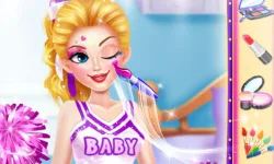 Vampire Princess Cheerleader Girl image