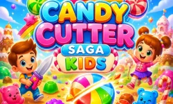 Candy Cutter Saga Kids image