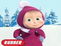 Masha and the Bear Runner Game Adventure image