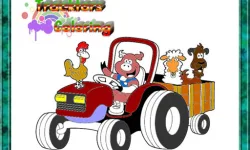 Tractor Coloring Pages image