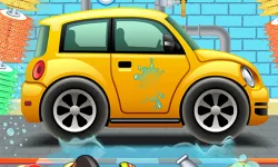 Kids Car Wash Service Auto Workshop Garage image