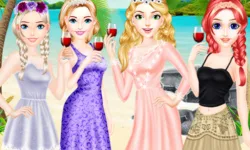 School Graduation Beach Party image