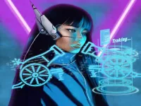image bg Neon Cyber Cannon