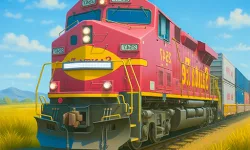 Railways Train Simulator Game image