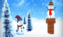 image bg Snow Rain.io Fall Guys Jumping Game