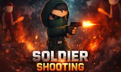 Soldier shooting image